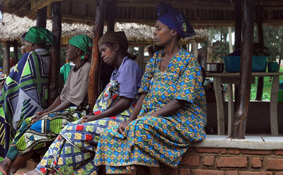 With valuable help from her interpreter, the author recently reported from Bukavu on women's rights and sexual violence. A hospital in Bukavu, above, treats victims of violence. (AFP/Adia Tshipuku)