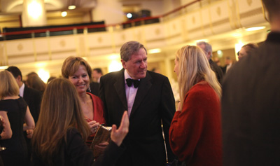 Holbrooke with his wife, the author Kati Marton, at CPJ's International Press Freedom Awards in November. (Getty Images for CPJ/Michael Nagle)