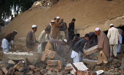 Un attentat suicide en décembre au district tribal de Mohmand a couté la vie à deux journalistes. (Reuters/Umar Qayyum)