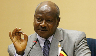 Ugandan President Yoweri Museveni (AFP)