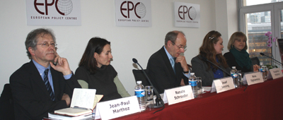CPJ's Jean-Paul Marthoz said at the Brussels launch of Attacks on the Press that the EU must not give authoritarian governments in neighboring states an alibi to crackdown on their own press. (CPJ)