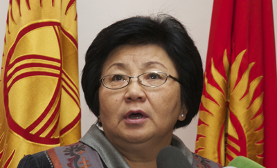 President Otunbayeva should apply the rule of law in the Askarov case. (AP/Maxim Shubovich)