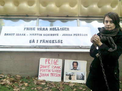 Swedish journalist Elsa Persson (Journalisternas Solidariska Fängelseaktion)