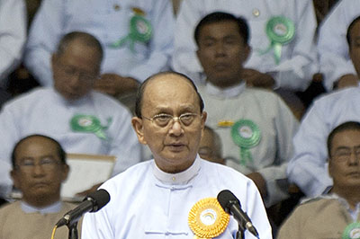 President Thein Sein (AFP/Ye Aung Thu)