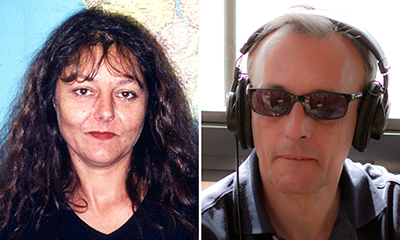 RFI journalists Ghislaine Dupont, left, and Claude Verlon were found dead in Mali. (AFP/RFI)