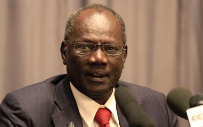 Information Minister Micheal Makuei Lueth has told South Sudan's media they must put their country first when reporting. (Eye Radio)