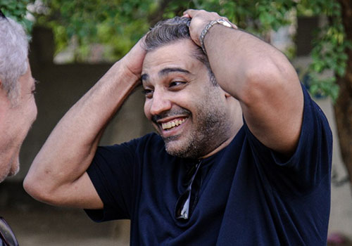 Al-Jazeera English bureau chief Mohamed Fadel Fahmy reacts after his release from prison in September after being pardoned by the Egyptian president. Fahmy was arrested in December 2013. (AFP)