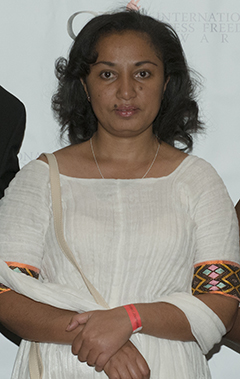 Reeyot Alemu spent almost 1,500 days in jail for her journalism. (Barbara Nitke/CPJ)