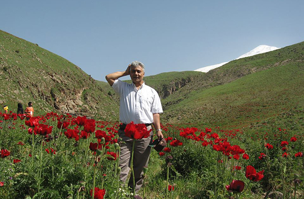 Issa Saharkhiz, in an undated family photo. The freelance journalist was sentenced to one year in prison the day after being freed. (Mehdi Saharkhiz)