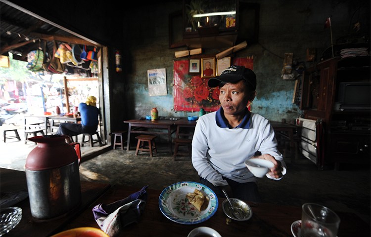 Irrawaddy reporter Thein Zaw, seen in this undated picture, is detained with two other journalists in Myanmar's Shan state. (Steve Tickner)