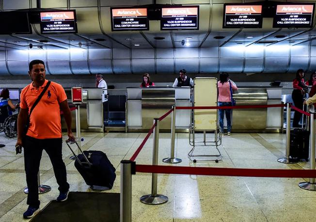 Venezuela's Maiquetia airport as seen on July 27, 2017. A Dutch freelance reporter was recently detained and interrogated there, and was sent back to the United States.