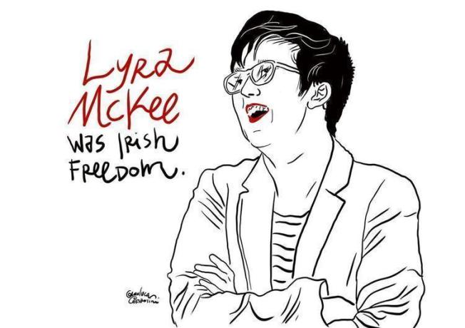 Journalist Lyra McKee (Art: Gianluca Costantini)