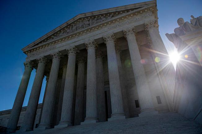 The Supreme Court, pictured on April 15, is due to hear arguments in a case brought by South Dakota daily, the Argus Leader, that centers around exemptions to Freedom of Information Act requests. (AFP/Eric Baradat)