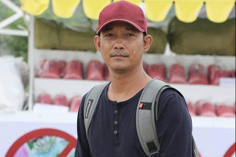 Nanda, a broadcast reporter with the local privately owned Channel Mandalay, has been detained since May 15. (CPJ via Channel Mandalay's Facebook page, used with permission)