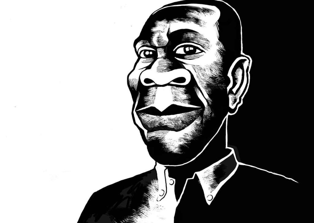 An illustration of Tanzanian journalist Azory Gwanda. (Credit withheld)