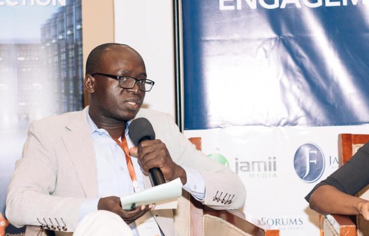 Freelance journalist Erick Kabendera, who is detained in Tanzania. (Jamii Forums)