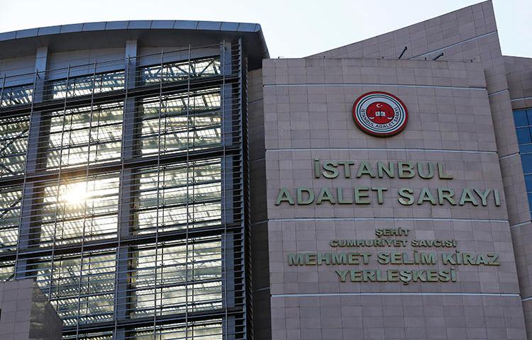 A Turkish court is seen in Istanbul on July 6, 2018. Turkey's courts recently opened their new judicial year with fines and stiff penalties for journalists. (AP/Lefteris Pitarakis)