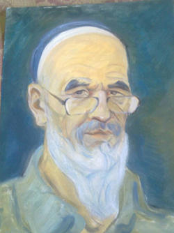 Azimjon Askarov self-portrait (Askarov family)