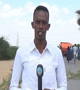 Somali journalist Abdiwali Ali Hassan. (Photo: Universal TV)