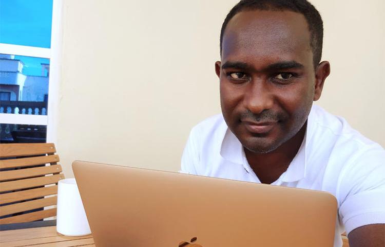 Somali freelance journalist Abdalle Ahmed Mumin. (Abdalle Ahmed Mumin)
