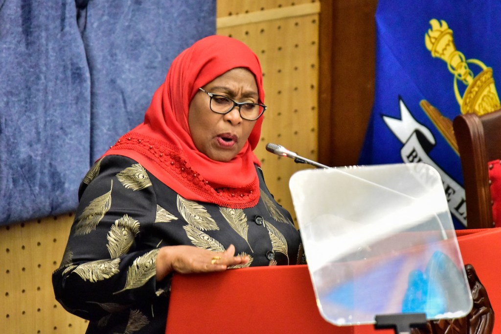 Tanzania President Samia Suluhu Hassan