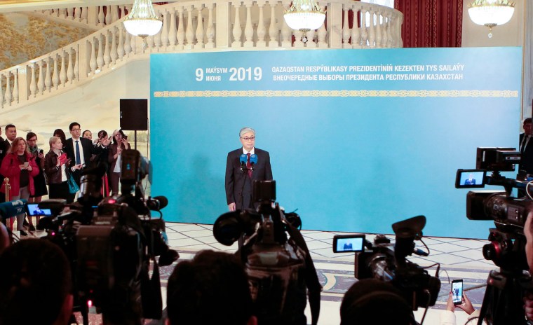 Kazakhstan President Kassym-Jomart Tokayev