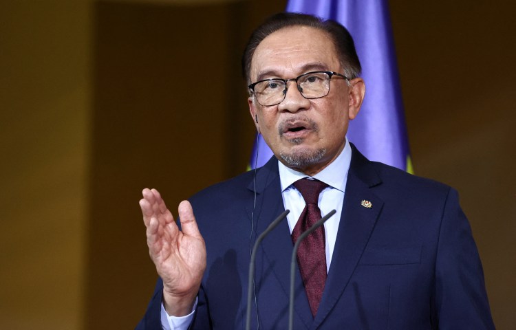 Malaysia's Prime Minister Anwar Ibrahim