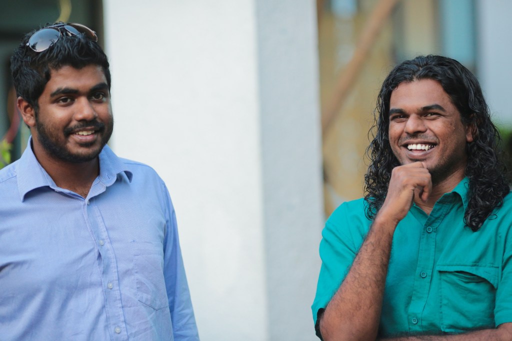 Maldives blogger Yameen Rasheed (left) was stabbed to death in 2017 and journalist Ahmed Rilwan Abdulla's family never received his body after his 2014 disappearance.