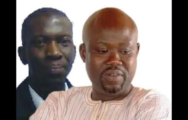 Journalists Musa Sekou Sheriff and Momodou Justice Darboe were arrested on September 26 on the day Gambian President Adama Barrow praised his country’s press freedom record at the United Nations General Assembly in New York. (Photo courtesy of The Voice)