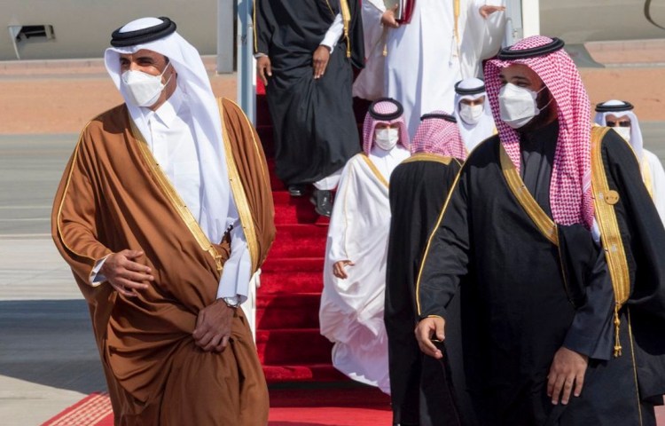 Saudi, Qatar leaders