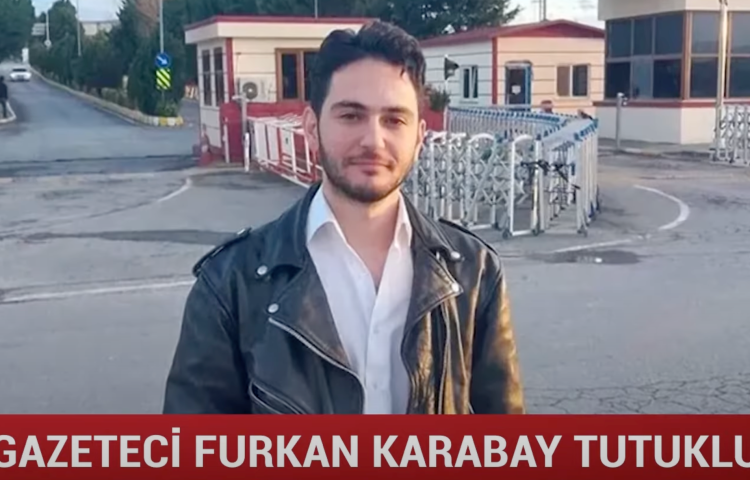 Turkish reporter Furkan Karabay