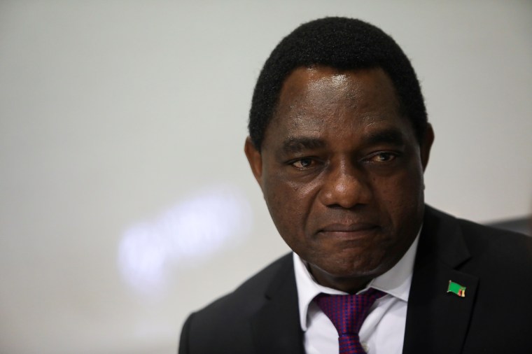 Zambia’s President Hakainde Hichilema, who has previously promised to positivly reform Zambia’s existing cyber crime legislation, said he was open to further dialogue with civil society on the two bills. (Photo: Reuters/Shelley Christians)