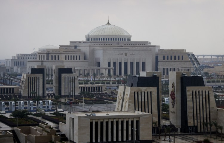 A general view shows the Parliament building at the New Administrative Capital (NAC) in the east of Cairo, Egypt, March 24, 2024. REUTERS/Amr Abdallah Dalsh