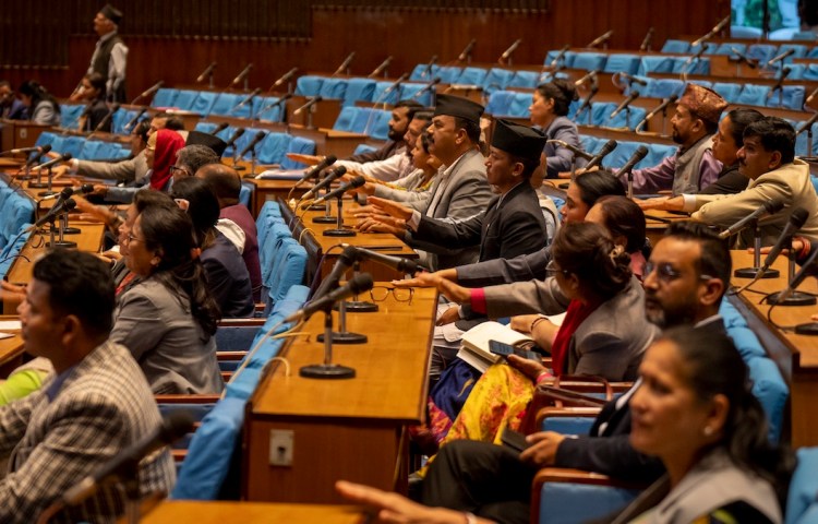 Nepalese lawmakers