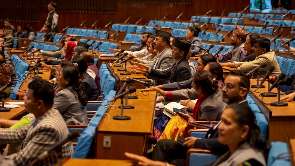 Nepalese lawmakers