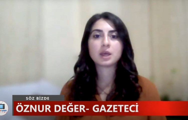 Journalist Ozner Degur (Screenshot: YouTube/Medya Haber)