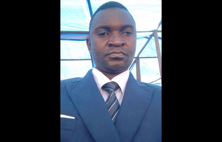DRC journalist Sadam Kapanda wa Kapanda received death threats from at least two local officials and two unidentified callers for his reporting in July 2025. (Photo: Courtesy of Sadam Kapanda wa Kapanda)